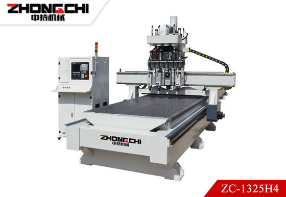 ZC-1325H4 Máy cắt CNC Máy khắc gỗ CNC bốn đầu