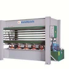 Máy ép gỗ dán điều chỉnh ẩm ướt cho gỗ dán với báo động nhiệt độ cao