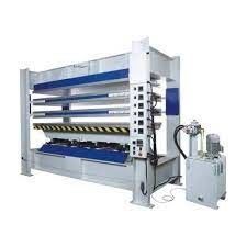 PLC điều khiển máy ép gỗ dán 7.5KW Máy ép nóng thủy lực cho gỗ dán